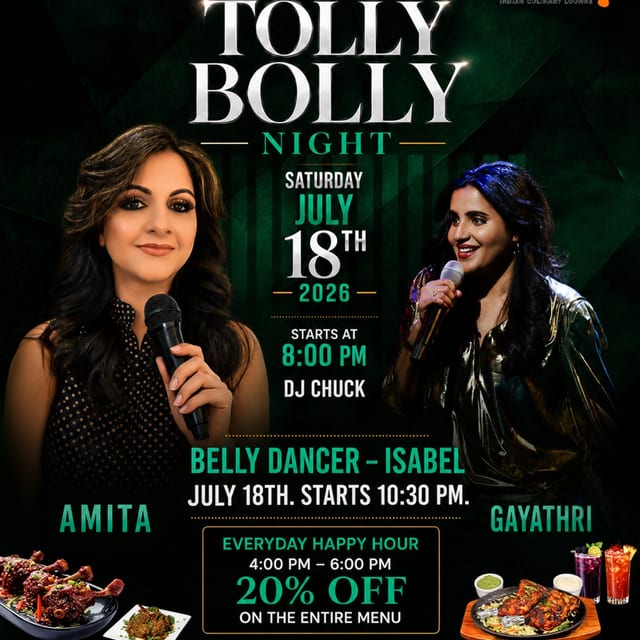 Saturday Tolly Bolly Night