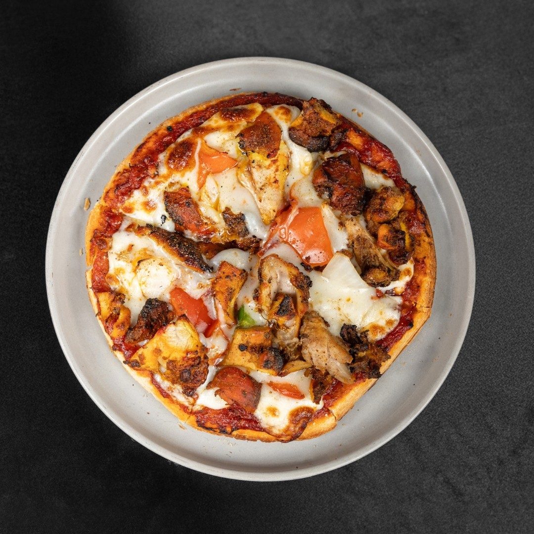 Chicken Tikka Pizza.